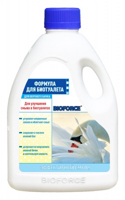 BIOFORCE ФОРМУЛА для биотуалетов, ДЛЯ ВЕРХНЕГО БАЧКА (1000мл)